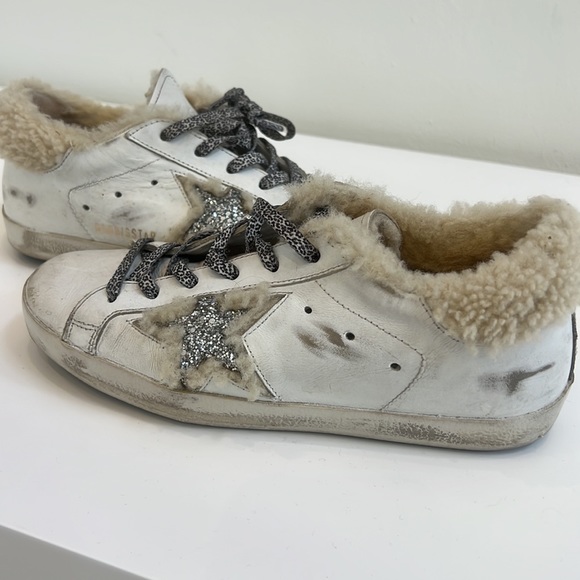 Golden Goose shearling sneakers - Picture 4 of 4